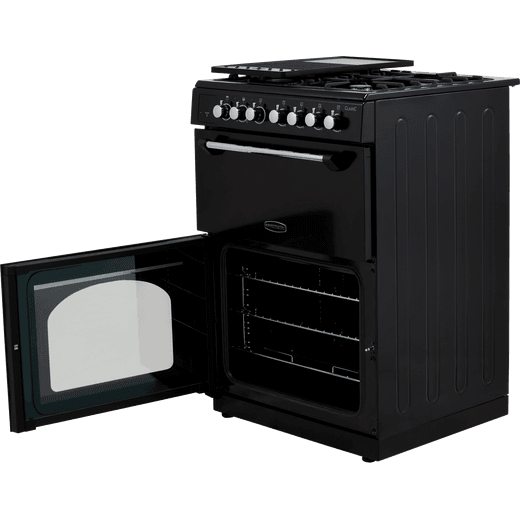 Rangemaster Classic 60 Dual Fuel Cooker - Black / Chrome